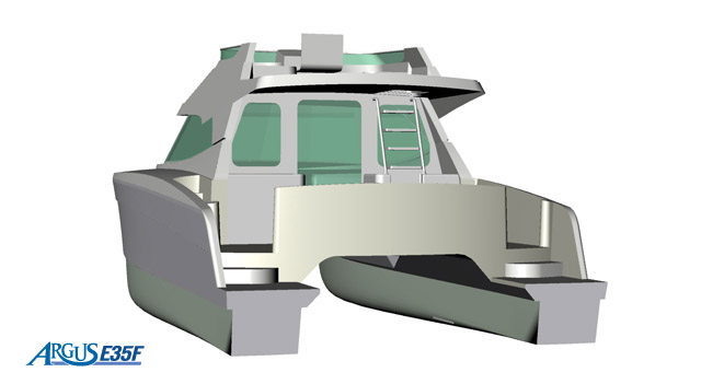 Argus E35F Flybridge Catamaran